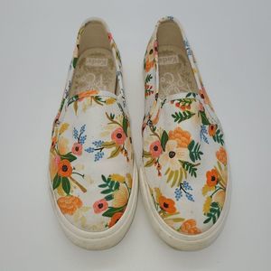 Keds Women's x Rifle Paper Co Double Decker Meadow Sneakers